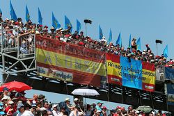 Banners for Fernando Alonso, McLaren