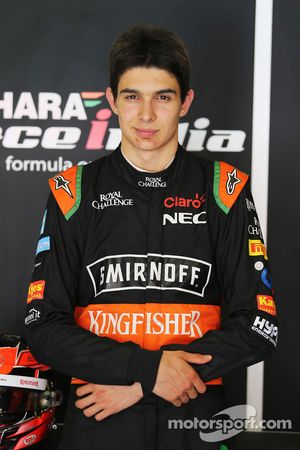 Esteban Ocon, Sahara Force India F1 Team Piloto de pruebas