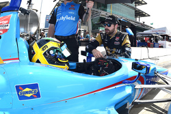 Conor Daly, Schmidt Peterson Motorsports Honda yJames Hinchcliffe, Schmidt Peterson Motorsports Hond