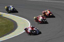 Andrea Dovizioso e Andrea Iannone, Ducati Team, Marc Marquez, Repsol Honda Team e Valentino Rossi, Yamaha Factory Racing
