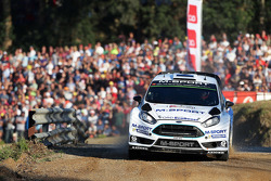 Ott Tanak et Molder Raigo, M-Sport Ford Fiesta WRC