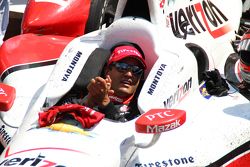 El ganador de la carrera, Juan Pablo Montoya, Team Penske Chevrolet
