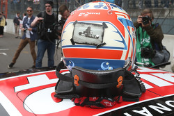 Le casque de Timo Scheider, Audi Sport Team Phoenix Audi RS 5 DTM