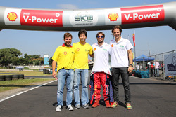 Organizadores do SKB - Esquerda para direita: Rubem Carrapatoso, Sérgio Jimenez, Denis Dirani e Danilo Dirani