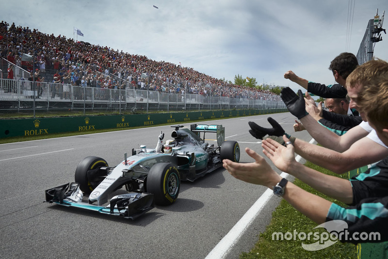 Lewis Hamilton, Mercedes AMG F1 Team s'impose