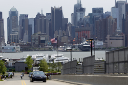 Straßen mit Blick auf Manhatten