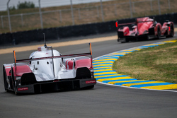 #9 Audi Sport Team Joest Audi R18 e-tron quattro: René Rast, Filipe Albuquerque, Marco Bonanomi segu
