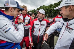 Sébastien Buemi, Brendon Hartley, Romain Dumas e Marc Lieb