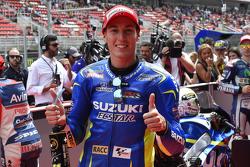 Le poleman Aleix Espargaro, Team Suzuki MotoGP