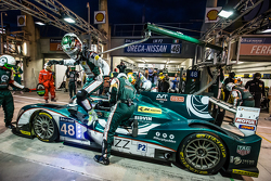 Arrêt aux stands pour la #48 Murphy Prototypes ORECA 03R : Nathanael Berthon, Mark Patterson, Karun Chandhok