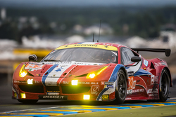 #83 AF Corse Ferrari 458 GTE: Emmanuel Collard, Rui Aguas, François Perrodo