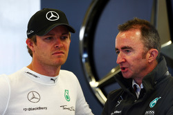 Nico Rosberg, Mercedes AMG F1 with Paddy Lowe, Mercedes AMG F1 Executive Director,