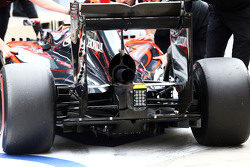 McLaren MP4-30 dettaglio diffusore posteriore