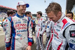 #2 Toyota Racing Toyota TS040 Hybrid: Alexander Wurz and #22 Nissan Motorsports Nissan GT-R LM NISMO: Michael Krumm