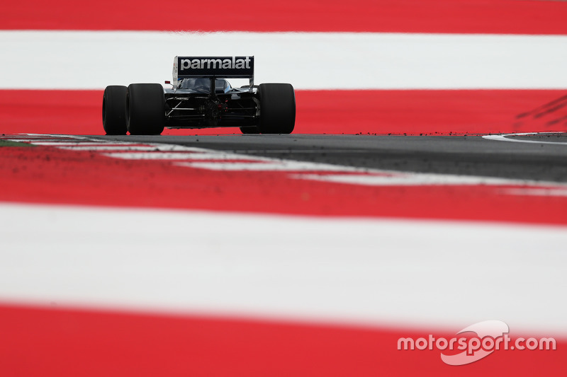 Нельсон Піке в Brabham BT52 на Параді Легенд