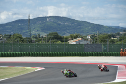 Tom Sykes, Kawasaki et Davide Giugliano, Ducati Team