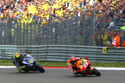 Марк Маркес, Repsol Honda Team та Валентіно Россі, Yamaha Factory Racing