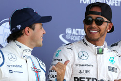 Льюис Хэмилтон, Mercedes AMG F1 Team и Фелипе Масса, Williams F1 Team