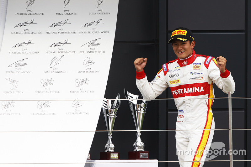 Juara balapan Rio Haryanto, Campos Racing