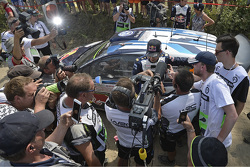 Ganadoress Sébastien Ogier y Julien Ingrassia, Volkswagen Polo WRC, Volkswagen Motorsport