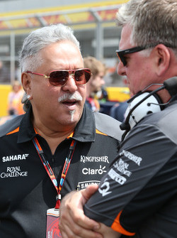 Виджей Малья, владелец команды Sahara Force India