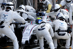 Фелипе Масса, Williams F1 Team во время пит-стопа