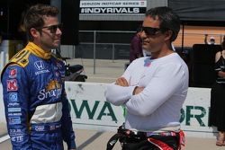 Marco Andretti, Andretti Autosport y Juan Pablo Montoya, Team Penske