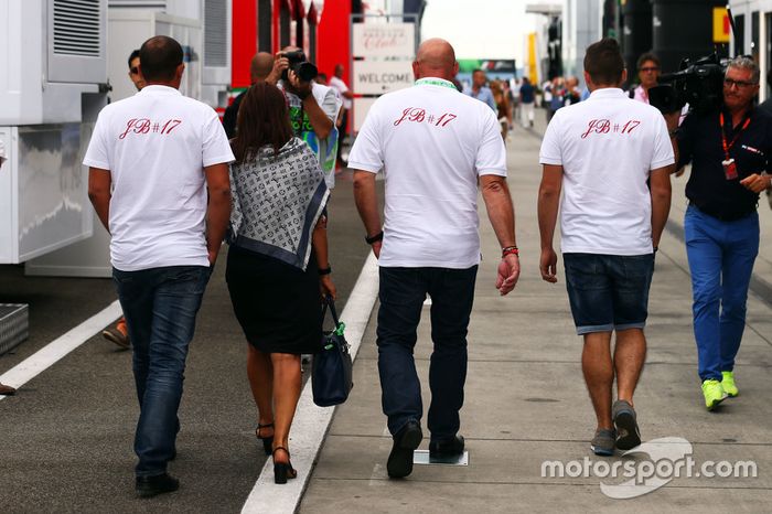 Los padres de Bianchi, que tenía dos hermanos