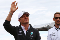Нико Росберг, Mercedes AMG F1 на параде пилотов