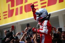 Winner Sebastian Vettel, Ferrari