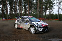 Mads Ostberg et Jonas Andersson, Citroën DS3 WRC, Citroën World Rally Team