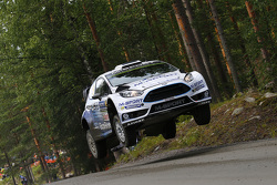 Ott Tanak e Molder Raigo, M-Sport Ford Fiesta WRC
