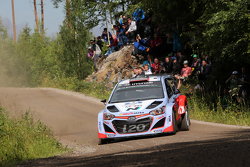 Daniel Sordo et Marc Marti, Hyundai i20 WRC, Hyundai Motorsport