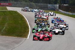 Старт: Скотт Диксон, Chip Ganassi Racing Chevrolet leads