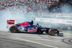 Max Verstappen performs at Red Bull Showrun: Assen