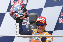 Podium: el ganador, Marc Márquez, Repsol Honda Team