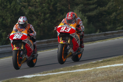 Marc Marquez et Dani Pedrosa, Repsol Honda Team