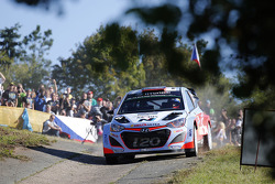 Daniel Sordo et Marc Marti, Hyundai i20 WRC, Hyundai Motorsport
