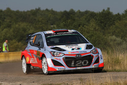 Daniel Sordo e Marc Marti, Hyundai i20 WRC, Hyundai Motorsport