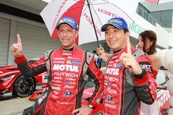 Polesitters: Tsugio Matsuda, Ronnie quintarelli, Nismo Nissan GT-R