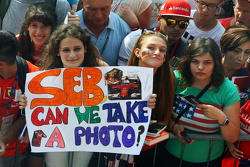 I tifosi di Sebastian Vettel, Ferrari