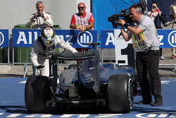 Race winner Lewis Hamilton, Mercedes AMG F1 W06