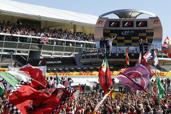 Podio: terzo posto Felipe Massa, Williams