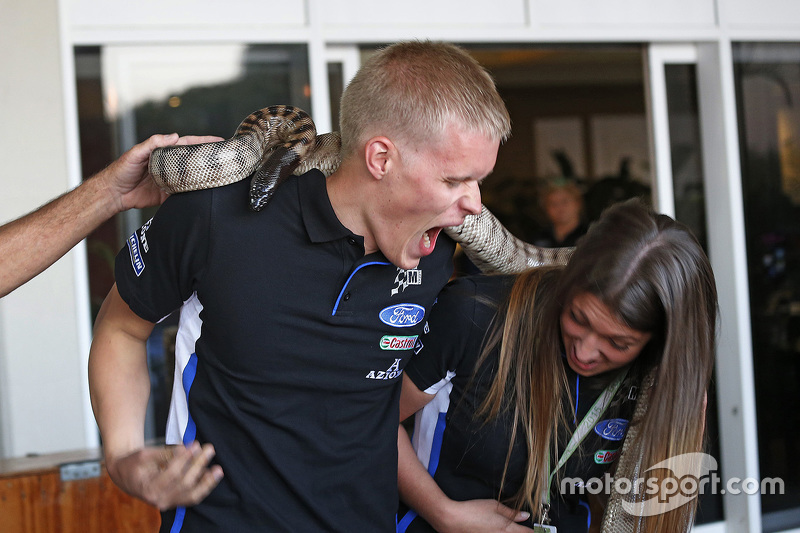 Ott Tanak, M-Sport y una serpiente