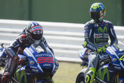 Jorge Lorenzo y Velentino Rossi, Yamaha Factory Racing
