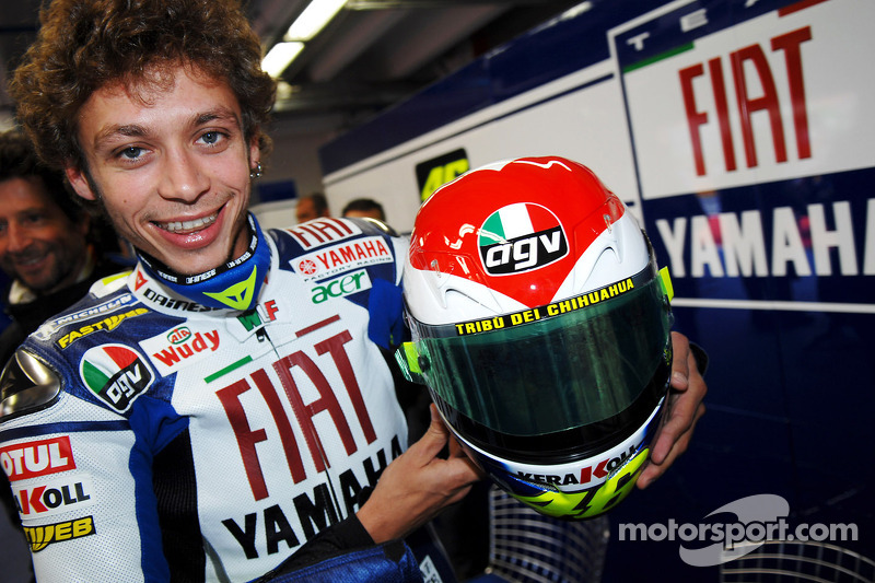 Casco de Valentino Rossi (2007)