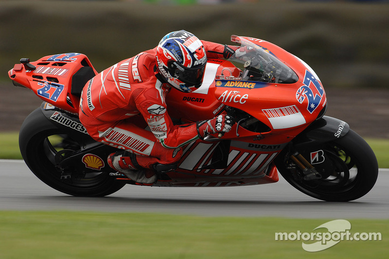 2007 - Donington: Casey Stoner, Ducati Desmosedici GP7