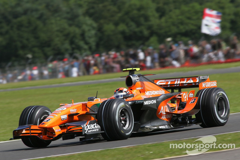 #21: Christijan Albers, Spyker F1 Team, F8-VII