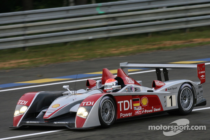 #1 Audi Sport North America Audi R10: Marco Werner, Frank Biela, Emanuele Pirro