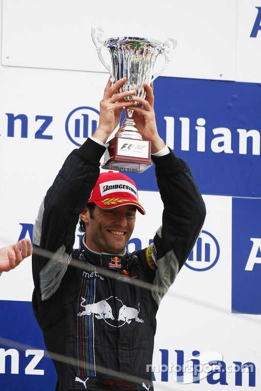 Podio: Mark Webber